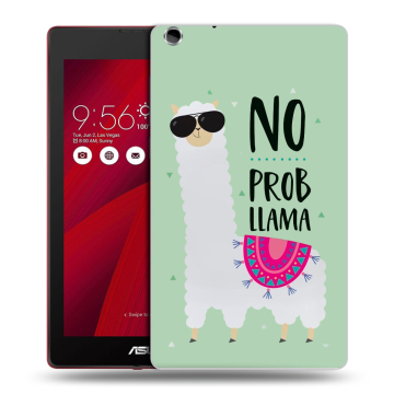 Силиконовый чехол на планшета ASUS ZenPad C 7.0 с принтом Лама Силиконовый чехол на планшета ASUS ZenPad C 7.0 с принтом Лама