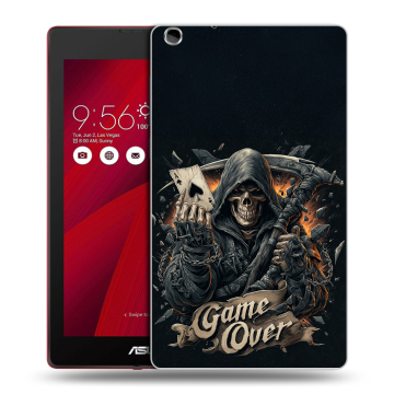 Силиконовый чехол на планшета ASUS ZenPad C 7.0 с принтом Скелет карты Силиконовый чехол на планшета ASUS ZenPad C 7.0 с принтом Скелет карты