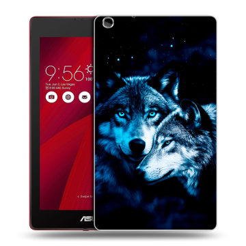 Силиконовый чехол на планшета ASUS ZenPad C 7.0 с принтом Волки Силиконовый чехол на планшета ASUS ZenPad C 7.0 с принтом Волки