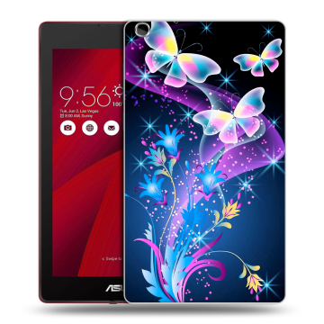 Силиконовый чехол на ASUS ZenPad C 7.0 с принтом Бабочки