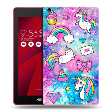 Силиконовый чехол на ASUS ZenPad C 7.0 с принтом Единороги Силиконовый чехол на ASUS ZenPad C 7.0 с принтом Единороги
