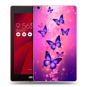 Силиконовый чехол на ASUS ZenPad C 7.0 с принтом Бабочки
