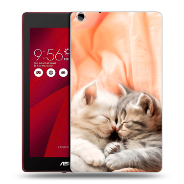 Силиконовый чехол на ASUS ZenPad C 7.0 с принтом Котята
