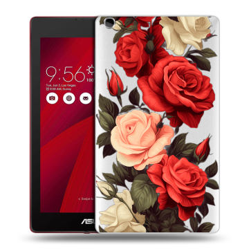 Силиконовый чехол на ASUS ZenPad C 7.0 с принтом Розы