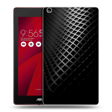 Силиконовый чехол на ASUS ZenPad C 7.0 с принтом Текстура металла