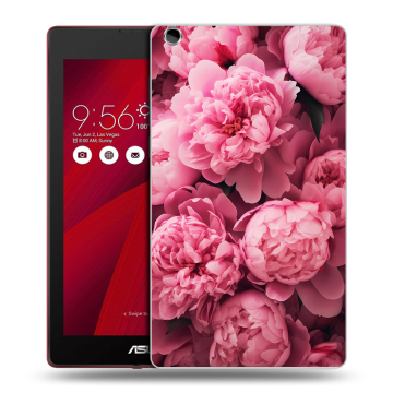 Силиконовый чехол на ASUS ZenPad C 7.0 с принтом цветы пионы