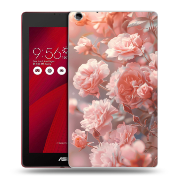 Силиконовый чехол на ASUS ZenPad C 7.0 с принтом Розовые розы