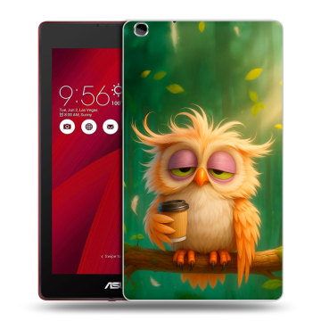 Силиконовый чехол на ASUS ZenPad C 7.0 с принтом сова