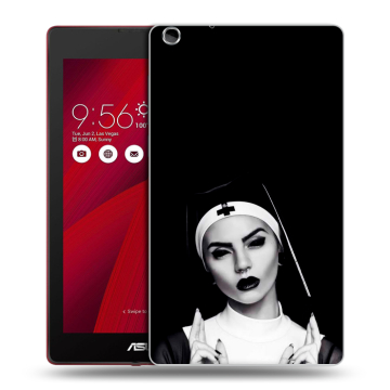 Силиконовый чехол на ASUS ZenPad C 7.0 с принтом монашка