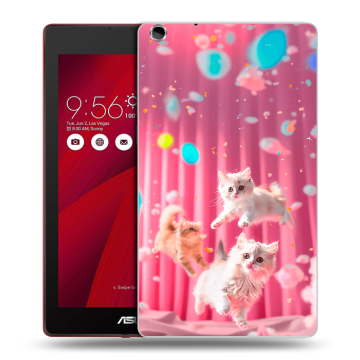 Силиконовый чехол на ASUS ZenPad C 7.0 с принтом милые котики