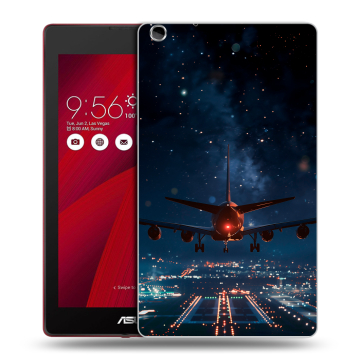 Силиконовый чехол на ASUS ZenPad C 7.0 с принтом самолет