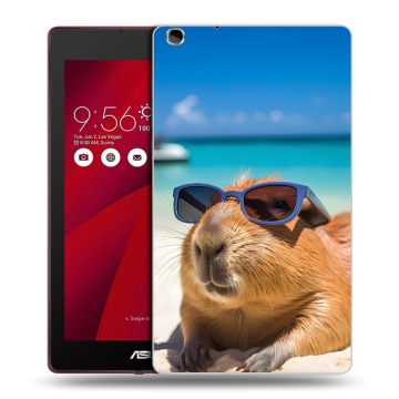 Силиконовый чехол на ASUS ZenPad C 7.0 с принтом Капибара