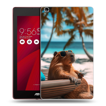 Силиконовый чехол на ASUS ZenPad C 7.0 с принтом Капибара