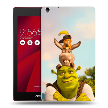 Силиконовый чехол на ASUS ZenPad C 7.0 с принтом Шрек Shrek