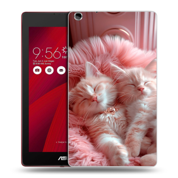 Силиконовый чехол на ASUS ZenPad C 7.0 с принтом котята котики