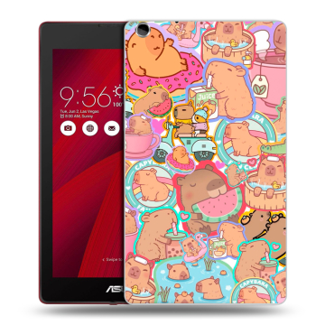 Силиконовый чехол на ASUS ZenPad C 7.0 с принтом капибары