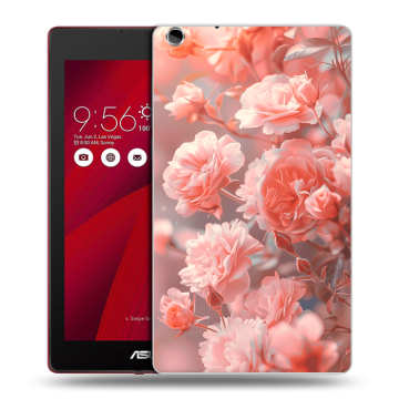 Силиконовый чехол на ASUS ZenPad C 7.0 с принтом Розы цветы