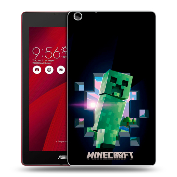Силиконовый чехол на ASUS ZenPad C 7.0 с принтом Майнкрафт Minecraft