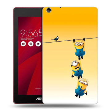 Силиконовый чехол на ASUS ZenPad C 7.0 с принтом Миньоны