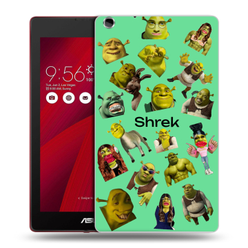 Силиконовый чехол на ASUS ZenPad C 7.0 с принтом Шрек Shrek