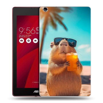 Силиконовый чехол на ASUS ZenPad C 7.0 с принтом Капибара Силиконовый чехол на ASUS ZenPad C 7.0 с принтом Капибара