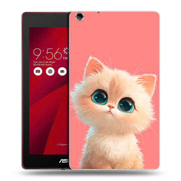 Силиконовый чехол на ASUS ZenPad C 7.0 с принтом Розовый котенок