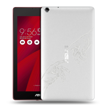Силиконовый чехол на ASUS ZenPad C 7.0 с принтом Сотворение мира