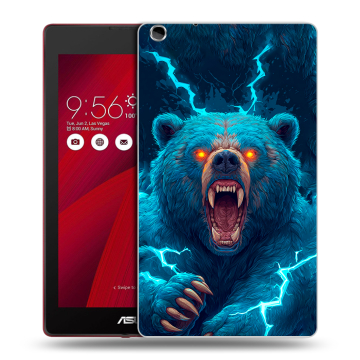 Силиконовый чехол на ASUS ZenPad C 7.0 с принтом Медведь