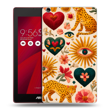 Силиконовый чехол на ASUS ZenPad C 7.0 с принтом Модный принт