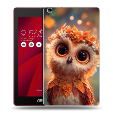 Силиконовый чехол на ASUS ZenPad C 7.0 с принтом Милая сова