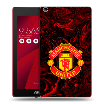 Силиконовый чехол на ASUS ZenPad C 7.0 с принтом Manchester United