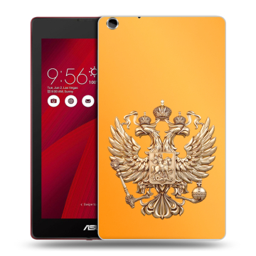 Силиконовый чехол на ASUS ZenPad C 7.0 с принтом Герб Флаг России