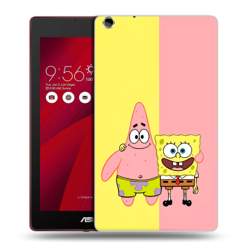 Силиконовый чехол на ASUS ZenPad C 7.0 с принтом Спанч боб Спанчбоб