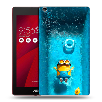 Силиконовый чехол на ASUS ZenPad C 7.0 с принтом Миньоны