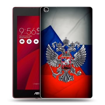 Силиконовый чехол на ASUS ZenPad C 7.0 с принтом Флаг России
