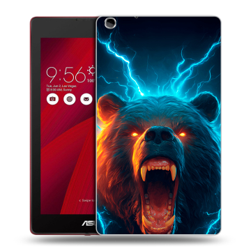Силиконовый чехол на ASUS ZenPad C 7.0 с принтом Медведь