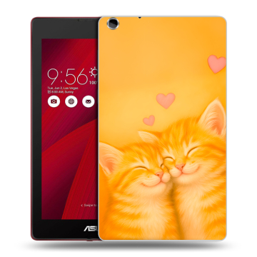 Силиконовый чехол на ASUS ZenPad C 7.0 с принтом Милые котята