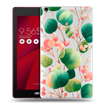 Силиконовый чехол на ASUS ZenPad C 7.0 с принтом женский