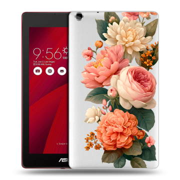 Силиконовый чехол на ASUS ZenPad C 7.0 с принтом цветы