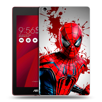 Силиконовый чехол на ASUS ZenPad C 7.0 с принтом Spiderman Человек паук