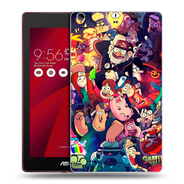 Силиконовый чехол на ASUS ZenPad C 7.0 с принтом Gravity Falls Гравити Фолз