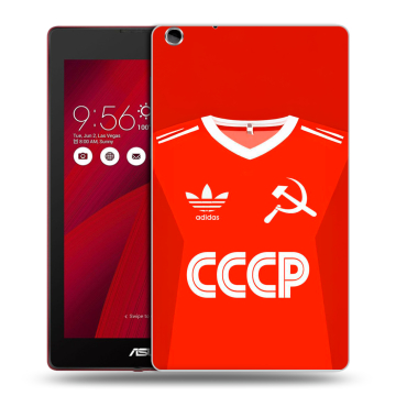 Силиконовый чехол на ASUS ZenPad C 7.0 с принтом Флаг Герб СССР