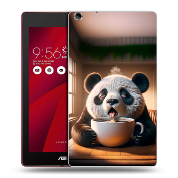 Силиконовый чехол на ASUS ZenPad C 7.0 с принтом смешная панда