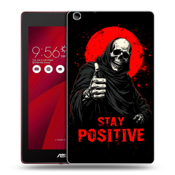 Силиконовый чехол на ASUS ZenPad C 7.0 с принтом смешной скелет