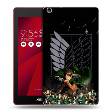 Силиконовый чехол на ASUS ZenPad C 7.0 с принтом Атака титанов