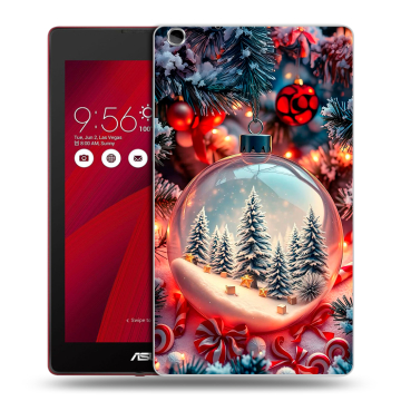 Силиконовый чехол на ASUS ZenPad C 7.0 с принтом Новый год