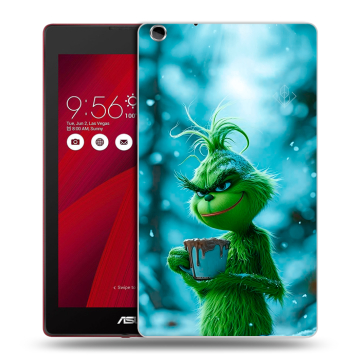 Силиконовый чехол на ASUS ZenPad C 7.0 с принтом Новый год гринч
