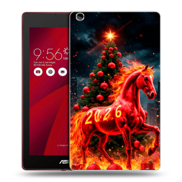 Силиконовый чехол на ASUS ZenPad C 7.0 с принтом Новый год