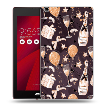 Силиконовый чехол на ASUS ZenPad C 7.0 с принтом Новый год