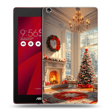 Силиконовый чехол на ASUS ZenPad C 7.0 с принтом Новый год